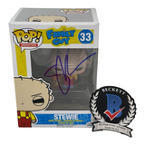 Seth MacFarlane Signed Autograph Funko Pop Figure Stewie Family Guy Beckett COA