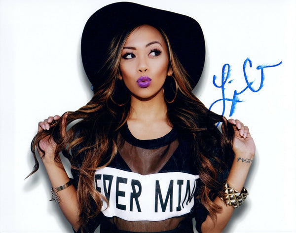Liane V LianeV Signed Autograph 8x10 Photo Hot Sexy Instagram Model Singer COA