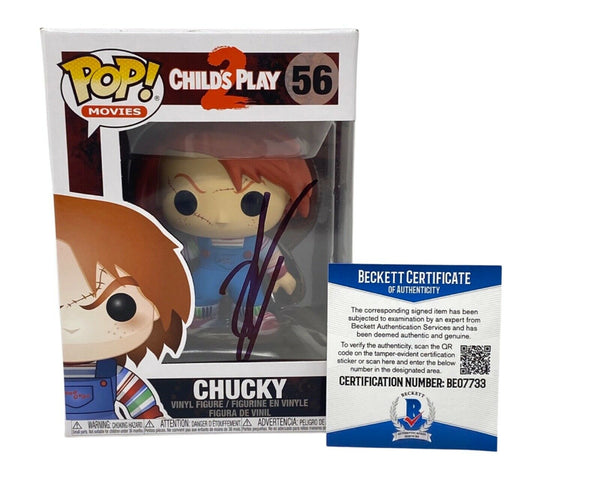 Zackary Arthur Signed Autograph Funko Pop Chucky TV Show Horror Beckett COA