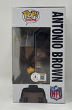 Antonio Brown Signed Autographed Funko Pop Pittsburgh Steelers #62 Beckett COA