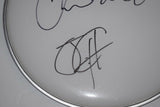 Chad Smith Josh Klinghoffer Signed 12" Drumhead RED HOT CHILI PEPPERS BAS COA