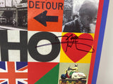 The Who Pete Townshend Roger Daltrey Signed Detour Marble Vinyl LP Beckett COA