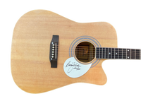 Brian Johnson Signed Autographed Full Size Acoustic Guitar AC/DC ACOA COA
