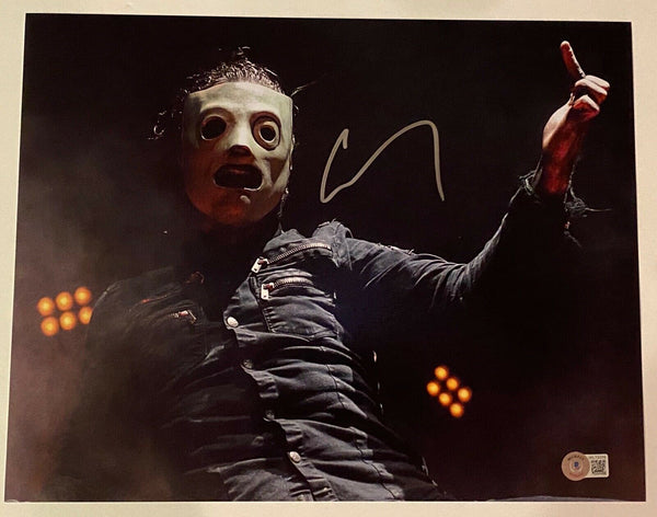 Corey Taylor Signed Autograph 11x14 Photo Slipknot Stone Sour Proof Beckett COA