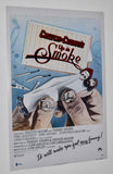 Cheech Marin & Tommy Chong Signed 12x18 Poster Up In Smoke Beckett BAS COA