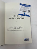 Mark Messier Signed Autograph No One Wins Alone HC 1st Edition Book Beckett COA