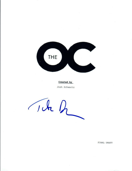 Tate Donovan Signed Autographed The O.C. Pilot Episode Script COA VD