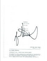 Jason Alexander Signed Autograph SEINFELD The Big Salad Episode Script COA