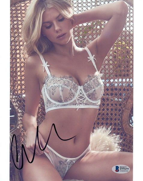 Charlotte McKinney Signed Autographed 8x10 Photo Hot Sexy Model Beckett BAS COA