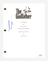 Al Pacino Signed Autographed The Godfather Movie Script Screenplay ACOA COA