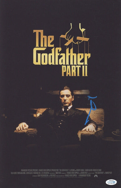 Al Pacino Signed Autographed The Godfather Part II 2 11x17 Movie Poster ACOA COA