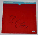 Mark Knopfler Signed Dire Straits Making Movies Record Album Vinyl Beckett COA