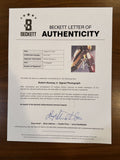 Robert Downey Jr Signed Iron Man 16x20 Photo Tony Stark Autograph Beckett COA