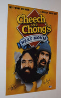 Cheech Marin & Tommy Chong Signed Autographed NEXT MOVIE 12x18 Poster BAS COA