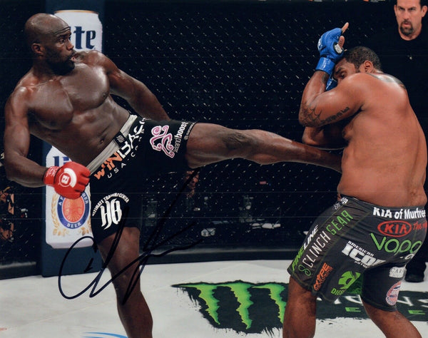 Cheick Kongo Signed Autograph 8x10 Photo UFC MMA Bellator Fighter COA