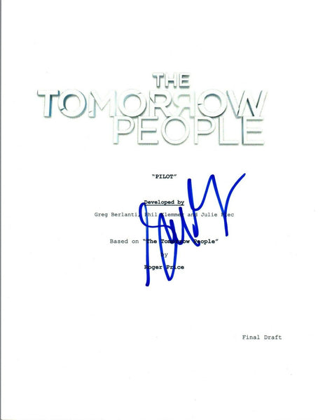 Greg Berlanti Signed Autographed THE TOMORROW PEOPLE Pilot Episode Script COA VD