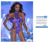 Selita Ebanks Signed Autograph 8x10 Photo Victoria's Secret Model ACOA COA