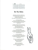 Jeff Barry Signed Autograph The Ronettes BE MY BABY Lyric Sheet Songwriter COA