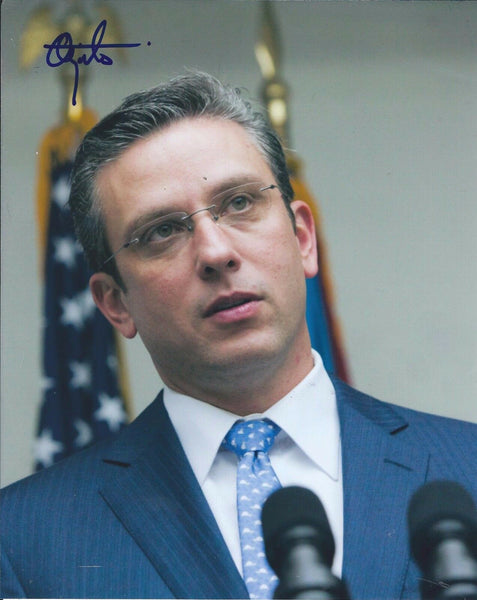 Alejandro Garcia Padilla Signed Autographed 8x10 Photo Governor of Puerto Rico D