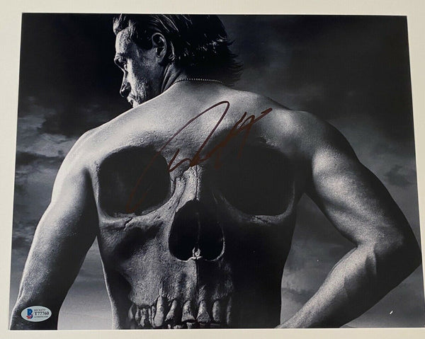 Charlie Hunnam Signed Autographed 11x14 Photo SONS OF ANARCHY BAS Beckett COA