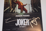 Todd Phillips & Lawrence Sher Signed Autographed JOKER 11x17 Poster Photo COA