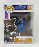 Bradley Cooper Signed Funko Pop Rocket Guardians of The Galaxy #201 Beckett COA