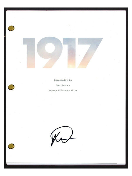 Krysty Wilson-Cairns Signed Autographed 1917 Movie Script Screenwriter COA
