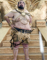 Ken Davitian Signed Autographed 8x10 Photo THE SPARTANS BORAT Shirtless Pose COA
