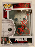 Clive Barker Signed Autographed Pinhead Hellraiser Funko Pop Proof Beckett COA