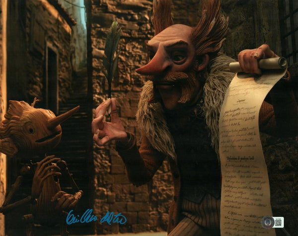 Guillermo Del Toro Pinocchio Signed Autograph 11x14 Photo Director Beckett COA