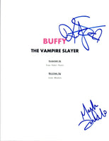Kristy Swanson & Mark DeCarlo Signed BUFFY THE VAMPIRE SLAYER Script COA VD