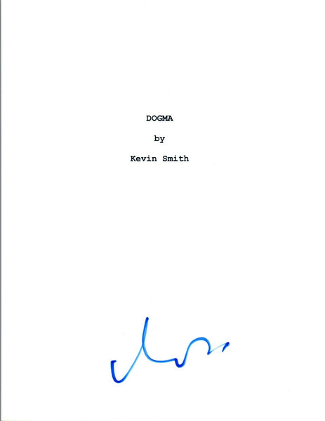 Matt Damon Signed Autographed DOGMA Full Movie Script COA
