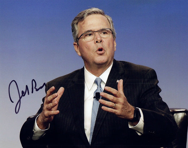 Jeb Bush Signed Autographed 8x10 Photo Florida Gov 2016 President Proof COA