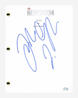 John Gallagher Jr Signed Autograph The Newsroom Pilot Script Screenplay ACOA COA
