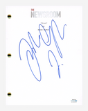 John Gallagher Jr Signed Autograph The Newsroom Pilot Script Screenplay ACOA COA