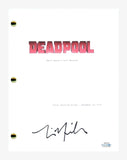 Tim Miller Signed Autographed DEADPOOL Movie Script Screenplay Director ACOA COA