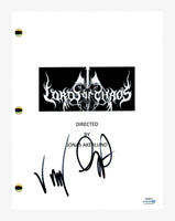 Valter Skarsgard Signed Autographed Lords of Chaos Movie Script Horror ACOA COA
