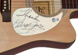 George Jones Signed Autograph Full Size Acoustic Guitar Country Star Beckett COA