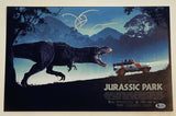 Jeff Goldblum Signed Autograph Jurassic Park 11x17 Movie Poster Beckett COA