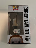 Corey Taylor Signed Autographed Funko Pop Figure Slipknot Beckett BAS COA