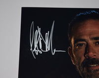 Jeffrey Dean Morgan Signed 11x14 Photo The Walking Dead Negan Beckett BAS COA