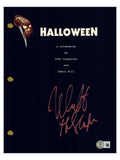 Nick Castle Signed Autographed Halloween Movie Script Michael Myers Beckett COA