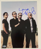 Chris Martin Signed Autographed 11x14 Photo COLDPLAY BAS Beckett COA