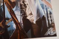 Steven Tyler Signed Autographed 11x14 Photo AEROSMITH Beckett BAS COA