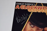 Malcolm McDowell Signed A Clockwork Orange 11x17 Movie Poster Photo Beckett COA