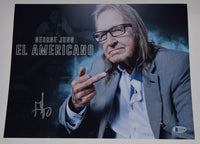 Boston George Jung Signed Autograph 11x14 Photo Blow Movie Smuggler Beckett COA