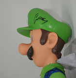 Charlie Day Signed The Super Mario Bros Movie Luigi Plush Figure 15" Beckett COA