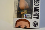 Dan Harmon Signed Rick and Morty WEAPONIZED MORTY Funko Pop Figure Beckett COA
