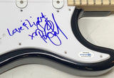 Paris Jackson Signed Autographed Electric Guitar Daughter of Michael ACOA COA