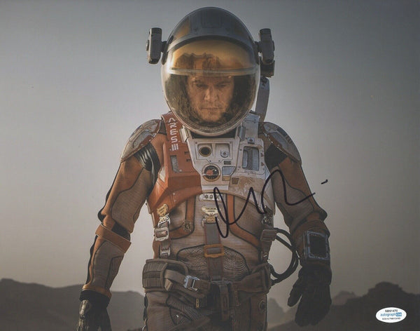 Matt Damon Signed Autographed 11x14 Photo The Martian Movie Actor ACOA COA